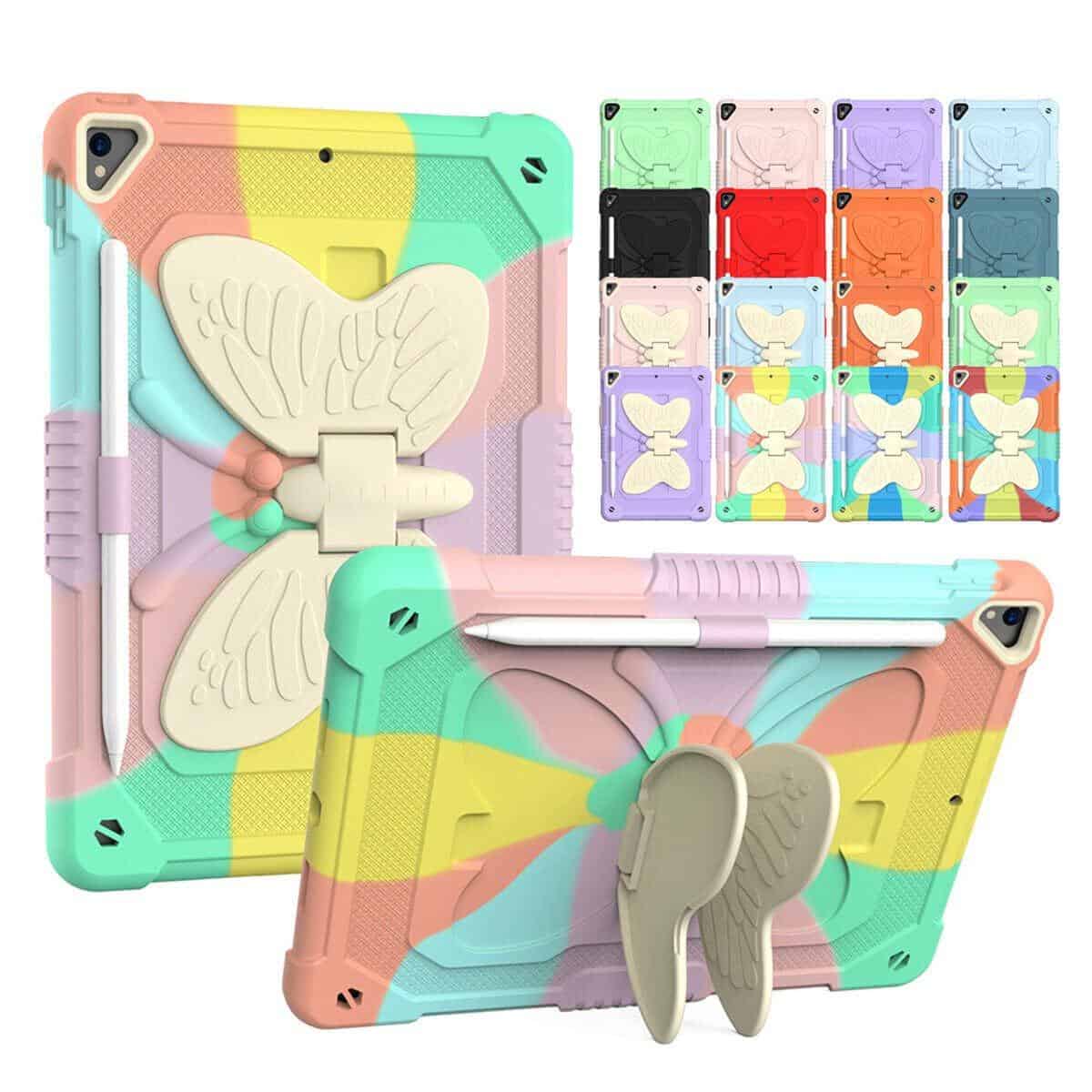 For Samsung Galaxy TAB Butterfly Fancy Shockproof Heavy Duty Kickstand Case Cover For Samsung Galaxy TAB Butterfly Fancy Shockproof Heavy Duty Kickstand Case Cover